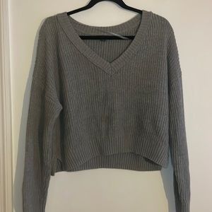 Target grey sweater